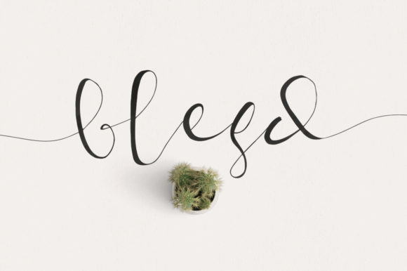 Blesd: A Handwritten Font for Elegant Web Design