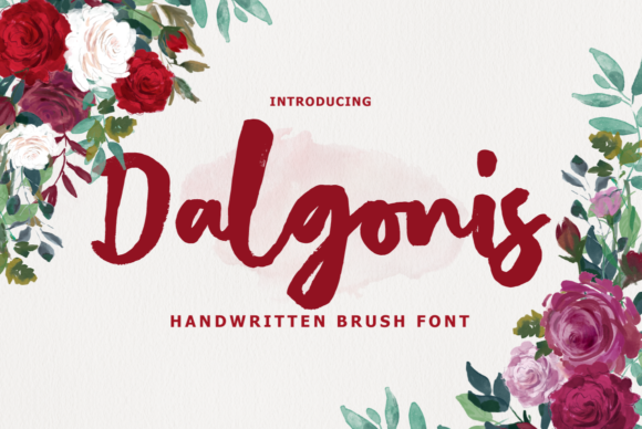 Dalgonis: A Bold Handwritten Font for Marketers