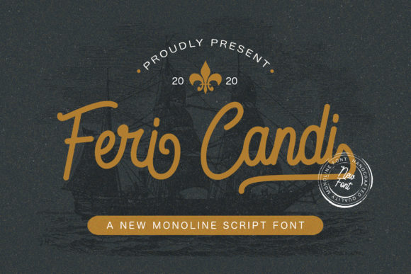 Feri Candi Font: Elegant Script for Web Design