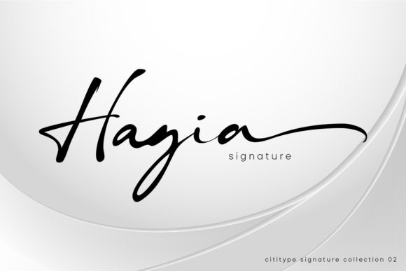 Hagia: A Handwritten Font for Creative Makers