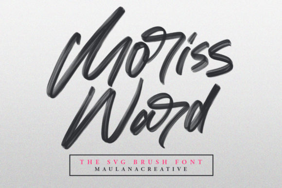 Moriss Ward Font for Business