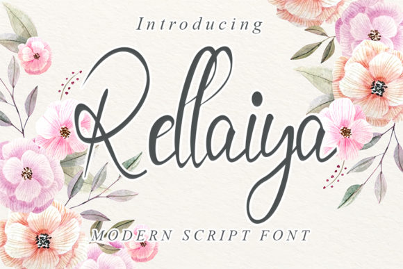 Rellaiya: A Elegant Script Font
