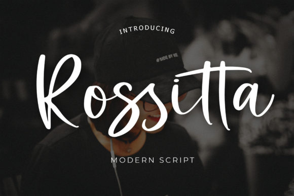 Rossitta: A Modern Script Font