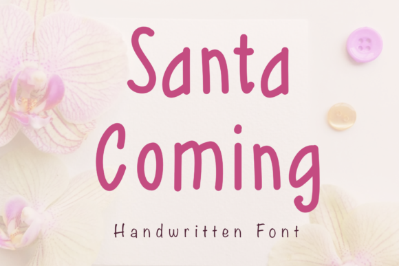 Santa Coming Font Review