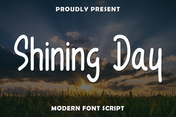 Shining Day Font for Creative Projects