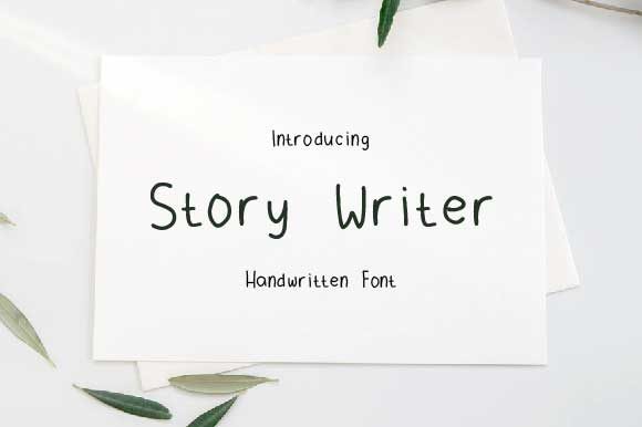 Story Writer: A Font for Creative Campaigns