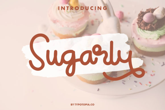 Sugarly: A Sweet Script Font