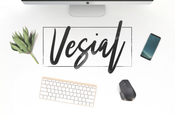 Vesial: A Handwritten Font for Creative Projects