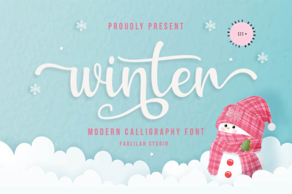 Winter: A Flowing Font for Editorial Elegance