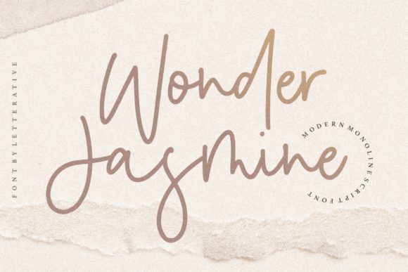 Wonder Jasmine: A Sweet Handwritten Font